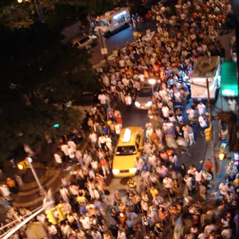 crowd